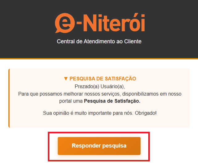 Imagem da tela de avaliação